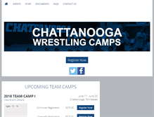 Tablet Screenshot of chattanoogastrong.com